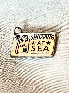 Rare Effy "Shopping At Sea" Charm Pendant – Collector's Souvenir